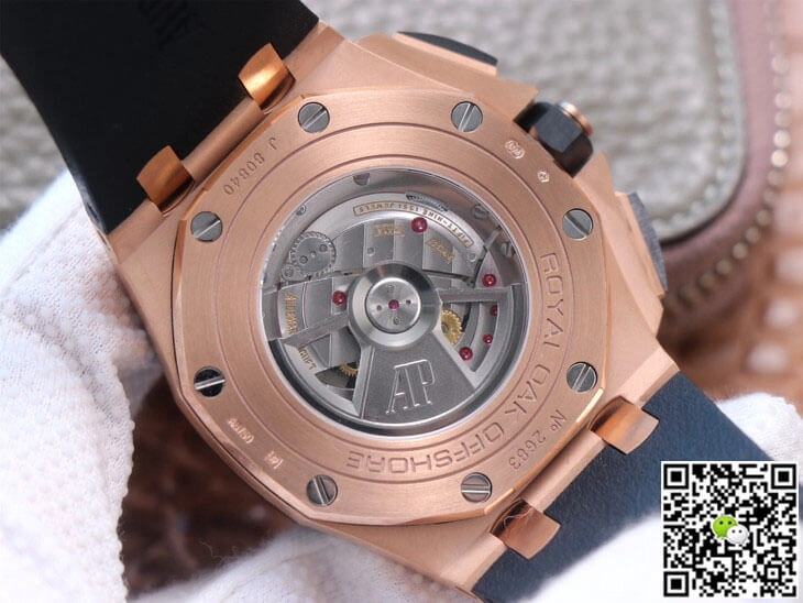 Audemars Piguet Royal Oak Offshore 26401RO.OO.A002CA.01 JF Factory 1:1 Best Edition Replica Watch Black Strap
